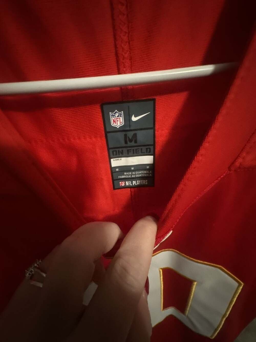 Nike Tyreek Hill #10 Kansas City Chiefs NFL 100th Anniversary Game Jersey #613 - Picture 5 of 7